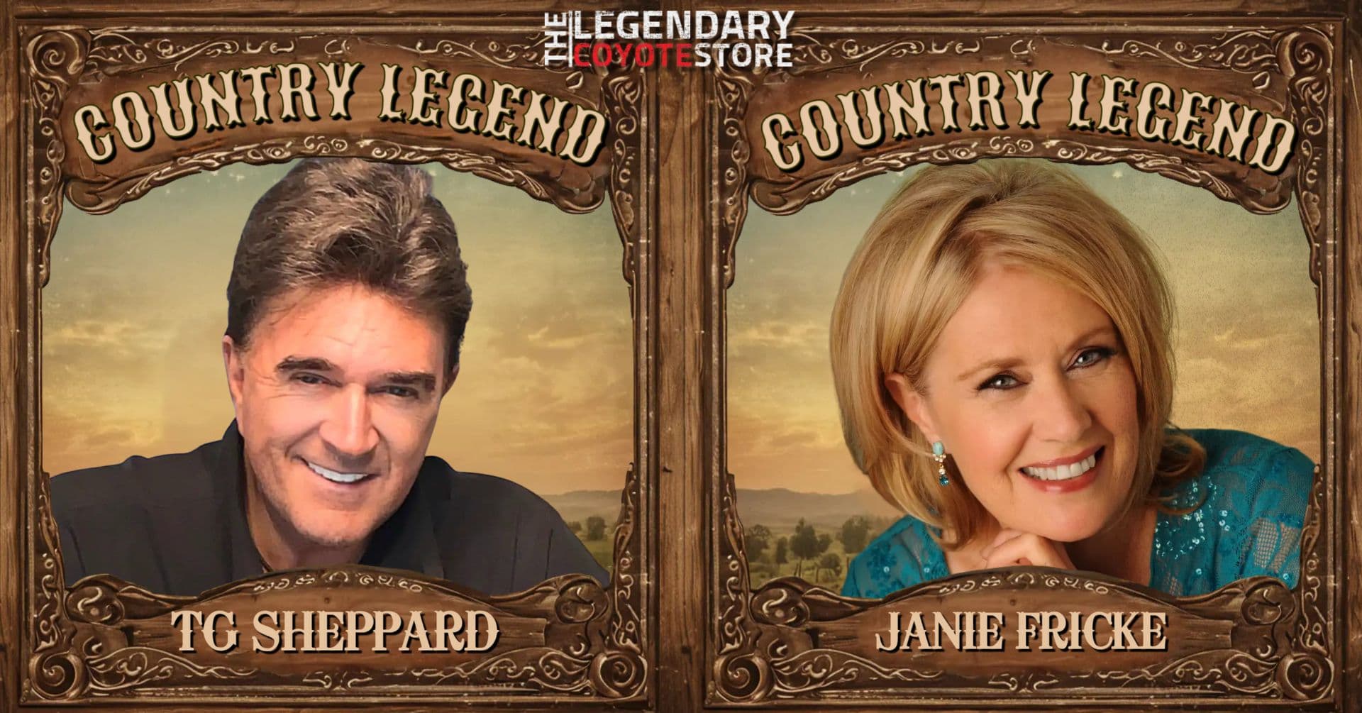 TG Sheppard with Janie Fricke live at The Legendary Coyote Store!